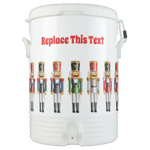 14 Xmas Nutcracker Toy Soldiers Beverage Cooler