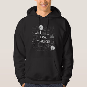 14 Year Old Bday Geeky Math 14th birthday Gift Hoodie