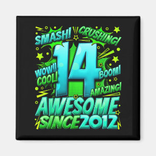 14 Year Old For Boys 14th Birthday Boy 14 Year Old Magnet