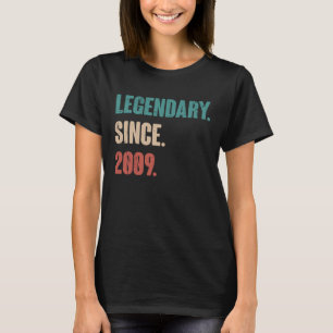 14 Years Old Vintage 2009 Birthday 14th Decoration T-Shirt