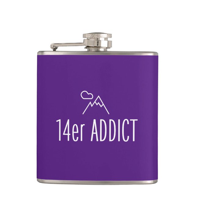14er Addict Flask (Front)