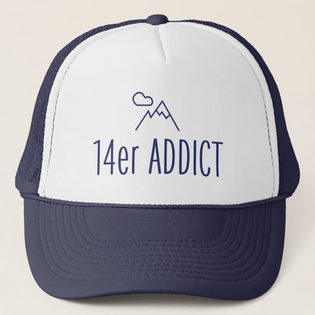 14er Addict Trucker Hat (Front)