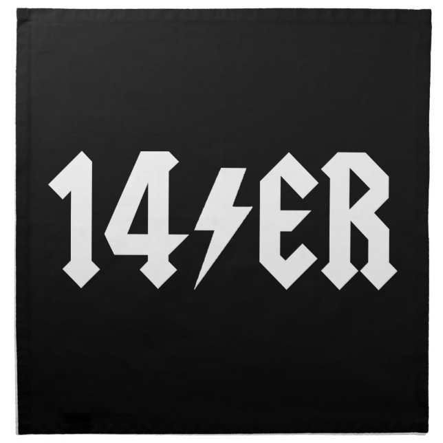 14er cloth napkin (Front)