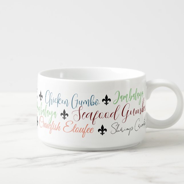 14oz. Louisiana Specials Soup Bowl (Left)