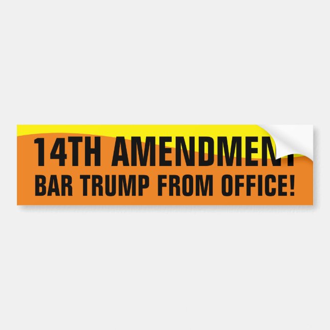 14TH AMENDMENT BUMPER STICKER (Front)