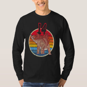 14th Birthday I Stegosaurus Stenops I Family Match T-Shirt