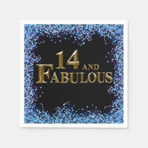 14th  Birthday  Napkins