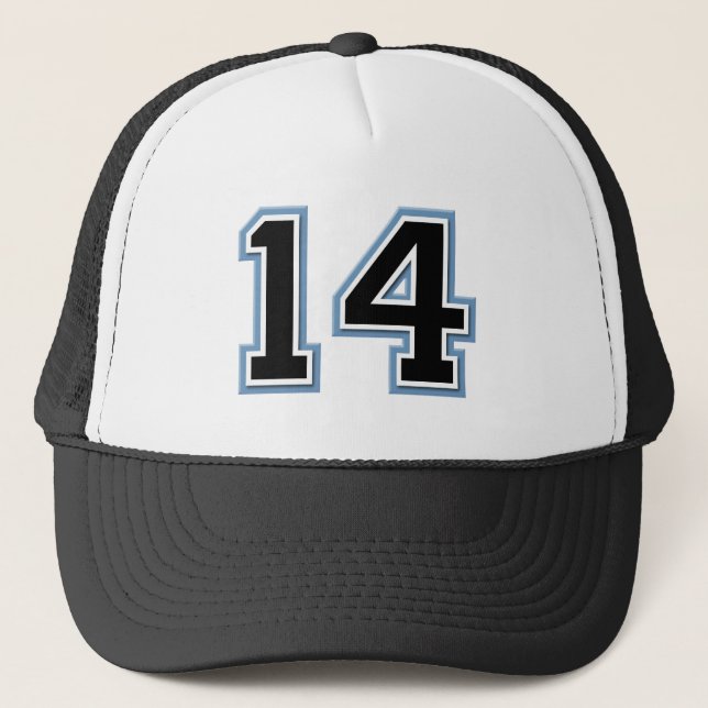 14th Birthday Party Trucker Hat (Front)