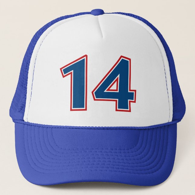 14th Birthday Party Trucker Hat (Front)