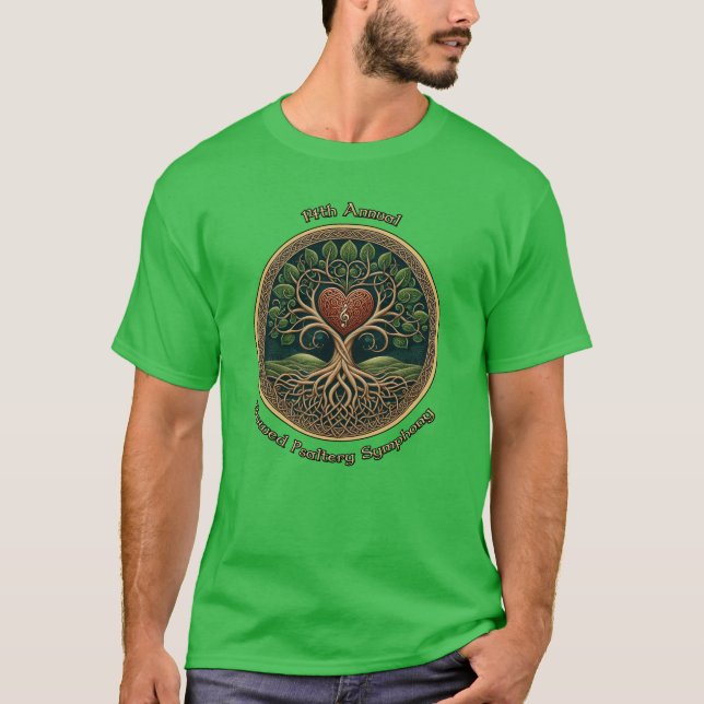 14th Bowed Psaltery Symphony T-Shirt (Front)