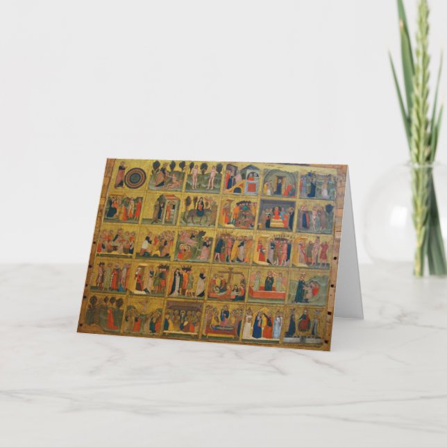 14th Century Biblical Stories - Verona, Italy Card (Front)