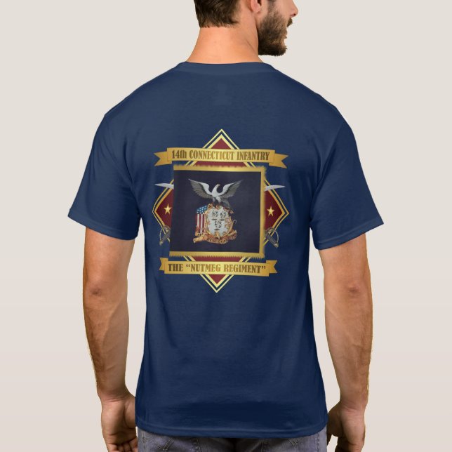 14th Connecticut Volunteer Infantry T-Shirt (Back)