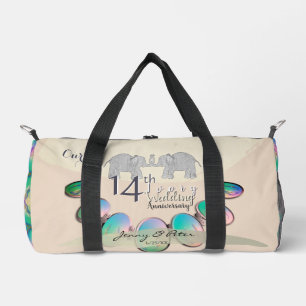 14th Ivory Anniversary Duffle Bag