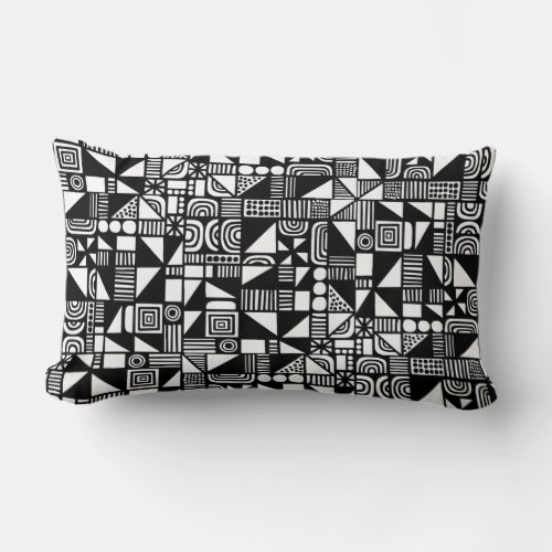 150215v2 _ Black Lumbar Pillow