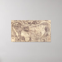 1507 Martin Waldseemuller World Map