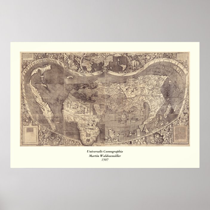 1507 Martin Waldseemuller World Map Poster Zazzle   1507 Martin Waldseemuller World Map Poster R7dd4d4d37b79431fa5b9ce51560036e7 W2u 8byvr 704 