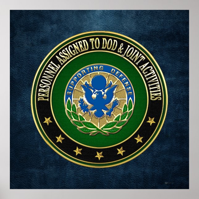 [150] DOD & Joint Activities DUI Special Edition Poster (Front)