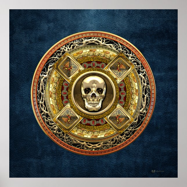 [150] Mictlantecuhtli – Aztec God of Death Poster (Front)