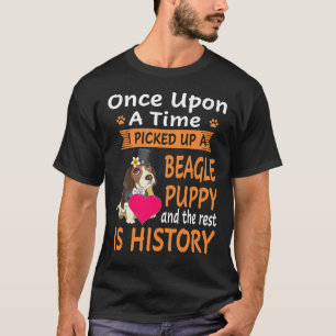 150 One Upon A Time - Beagle Puppy T-Shirt