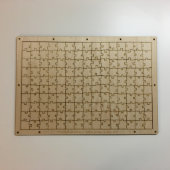 150 pc Unique Wedding Guestbook Puzzle  (Front)