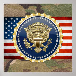 [150] Presidential Service Badge [PSB] Poster