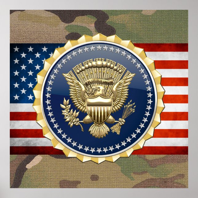 [150] Presidential Service Badge [PSB] Poster (Front)