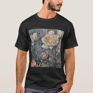 151 Melting Flowers Surreal Art 3 T-Shirt