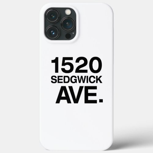 1520 SEDGWICK AVE iPhone 13 PRO MAX CASE