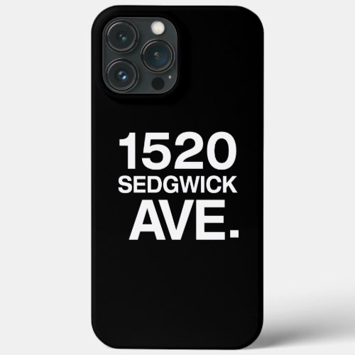 1520 SEDGWICK AVE iPhone 13 PRO MAX CASE