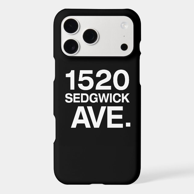 1520 SEDGWICK AVE. Case-Mate iPhone CASE (Back)