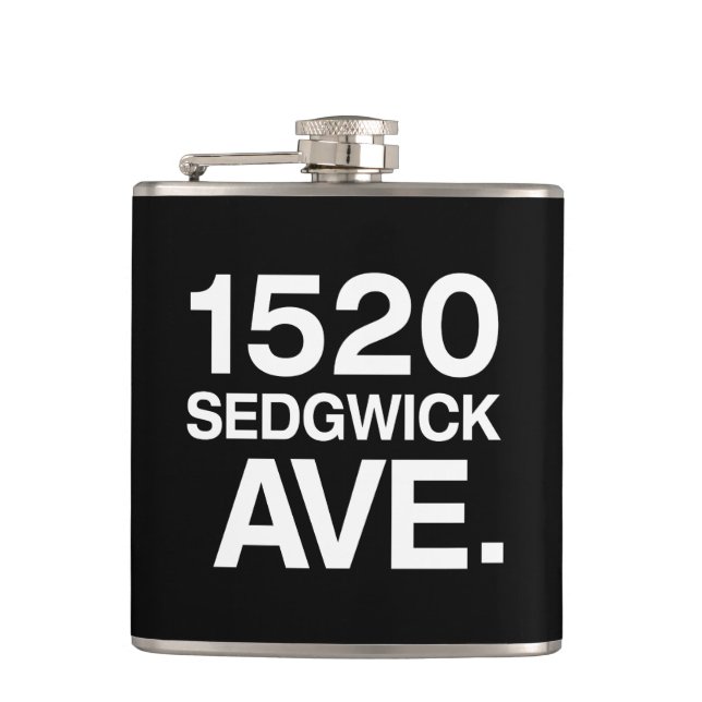 1520 SEDGWICK AVE. FLASK (Front)