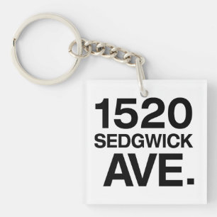 1520 SEDGWICK AVE. KEYCHAIN