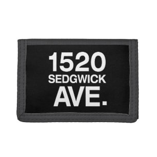 1520 SEDGWICK AVE. TRI-FOLD WALLET
