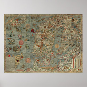 1538 Marine Map Poster
