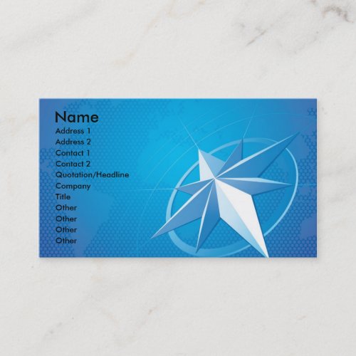 153 , Name, Address 1, Address 2, Contact 1, Co... Business Card Templates