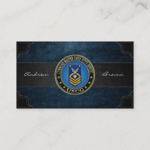 [154] CG: Command Master Chief Petty Officer (CMC) Business Card