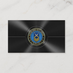 [154] CG: Master Chief Petty Officer (MCPO) Business Card