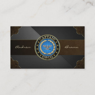 [154] Coast Guard: Captain (CAPT) Business Card