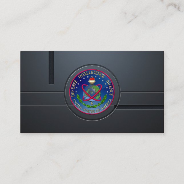 [154] Defense Intelligence Agency (DIA) Seal Business Card (Front)