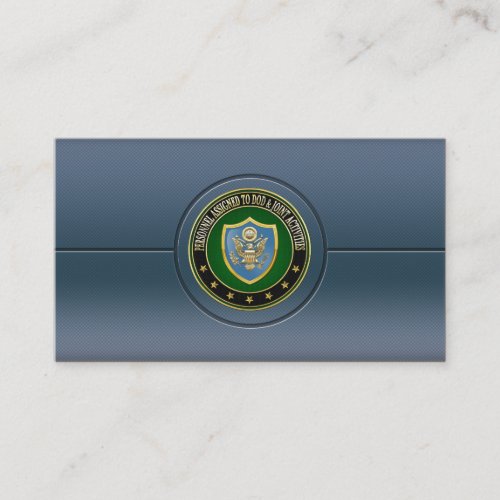154 DOD  Joint Activities CSIB Special Edition Business Card