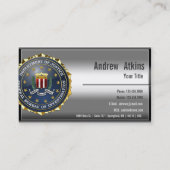 [154] FBI Special Edition Business Card (Back)