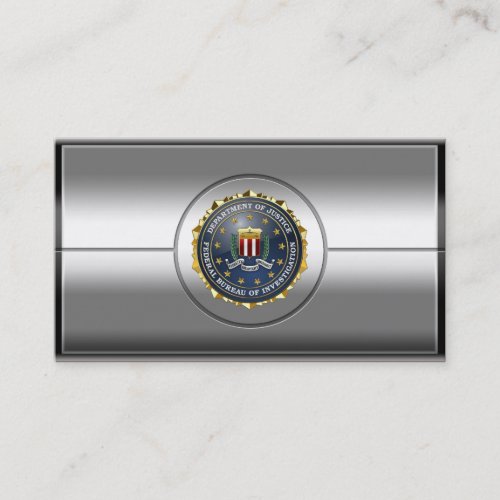 154 FBI Special Edition Business Card