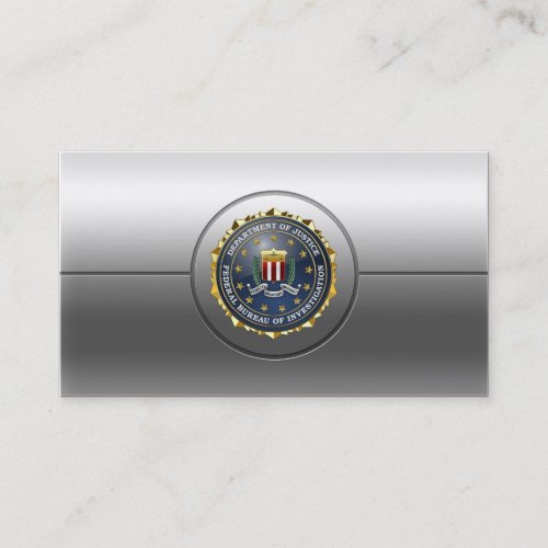 154 FBI Special Edition Business Card