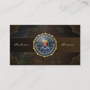 [154] FBI Special Edition Business Card