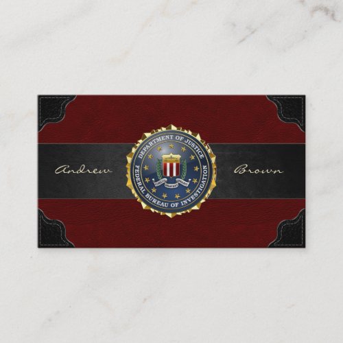 154 FBI Special Edition Business Card