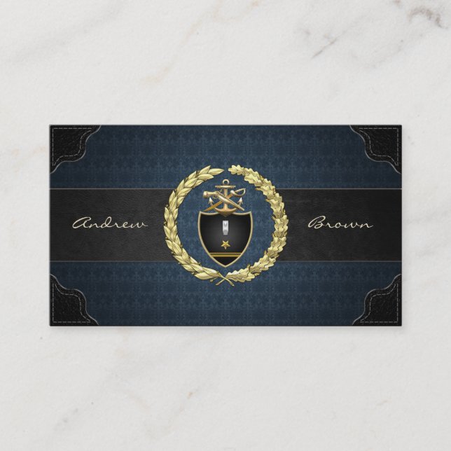 [154] SWCC: LTJG Special Edition Business Card (Front)