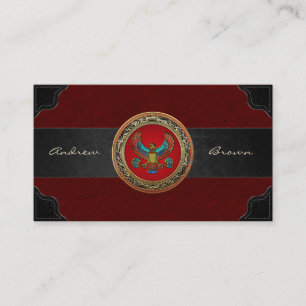 [154] Treasure Trove: Egyptian Falcon [3D] Business Card
