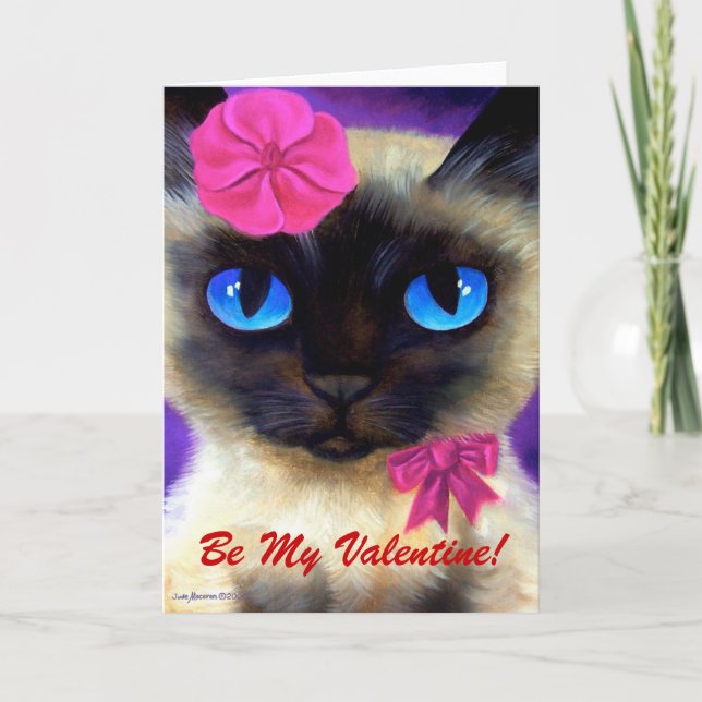 155 CHARMING 11X14, Be My Valentine! Holiday Card (Front)