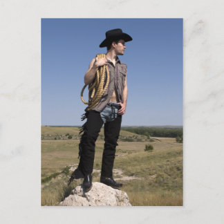 15614-RA Cowboy Postcard