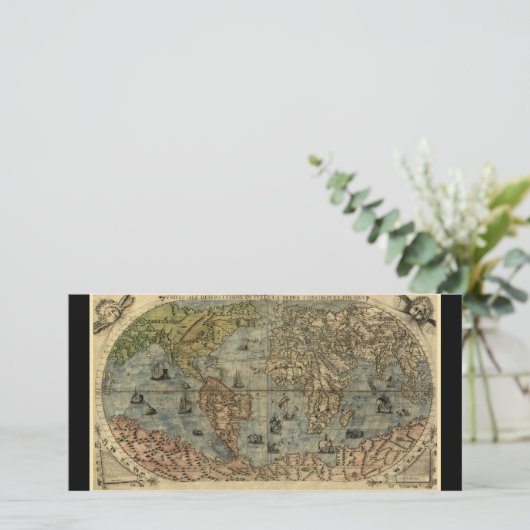 1565 Ferando Berteli (Fernando Bertelli) World Map (Standing Front)